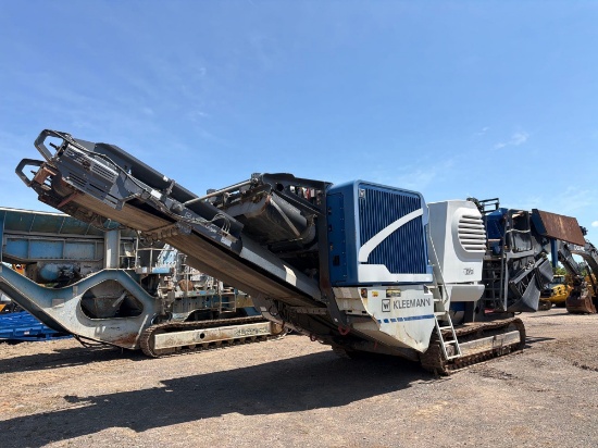 2016 KLEEMANN MC110 JAW CRUSHER SN:K0150034 powered by diesel engine, equipped with 28x44 jaw