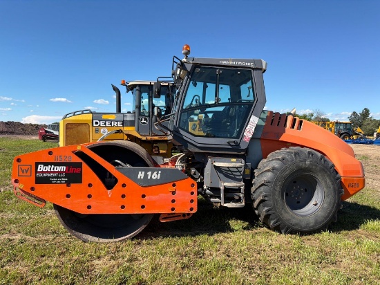 2022 HAMM H16I VIBRATORY ROLLER SN:WGH0H267CHAA00474 powered by diesel engine, equipped with EROPS,