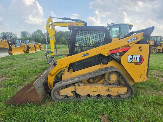 2021 CAT 299D3 RUBBER TRACKED SKID STEER SN:CAT0299DCDY903859 powered by Cat diesel engine, equipped