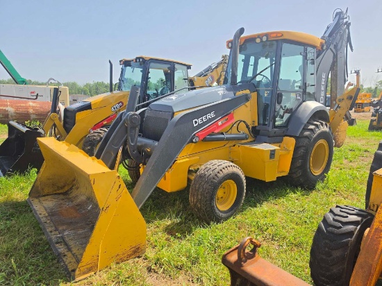 2021 JOHN DEERE 710L TRACTOR LOADER BACKHOE SN:395200 powered by John Deere diesel engine, equipped