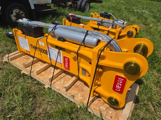 NEW TERAN THH1600B HYDRAULIC HAMMER for CAT 315 - 125MM TOOL - AND ALL 15 TON EXCAVATORS - BOX TYPE