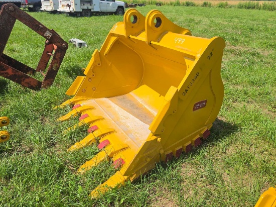 NEW TERAN 72IN. HEAVY DUTY BUCKET EXCAVATOR BUCKET for CAT 336D AND 336D2, 336E, 336F, 340D2, 340F
