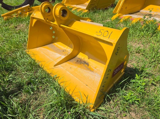 NEW TERAN 60IN. CLEAN UP BUCKET EXCAVATOR BUCKET for CAT 312 AND 311D, 311F, 312D, 312D2, 312E,