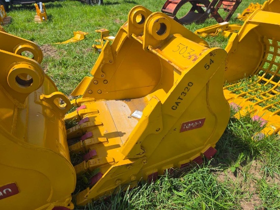 NEW TERAN 54IN. HEAVY DUTY BUCKET EXCAVATOR BUCKET for CAT 320 AND 319D, 320D, 320E, 321D, 323E,