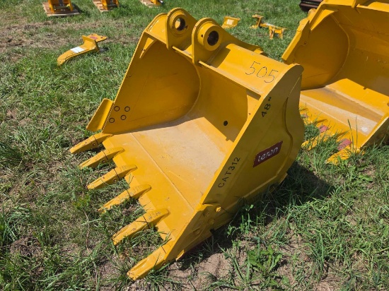 NEW TERAN 48IN. DIGGING BUCKET EXCAVATOR BUCKET for CAT 312 and 311D, 311F, 312D, 312D2, 312E, 312F,