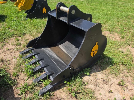 NEW TROJAN 54IN. DIGGING BUCKET EXCAVATOR BUCKET 80mm pins fits to: Cat 320/321/323, Hyundai R210,