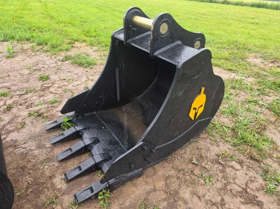 NEW TROJAN 42IN. DIGGING BUCKET EXCAVATOR BUCKET 80mm pins fits to: Cat 320/321/323, Hyundai R210,