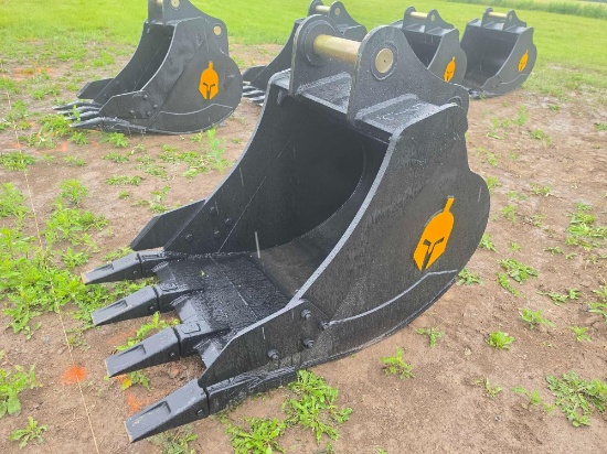 NEW TROJAN 36IN. DIGGING BUCKET EXCAVATOR BUCKET 80mm pins fits to: Cat 320/321/323, Hyundai R210,