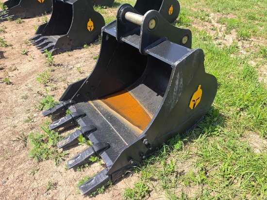 NEW TROJAN 42IN. DIGGING BUCKET EXCAVATOR BUCKET 65mm pins fits to: Cat 311/312/313/314 Kobelco 140,