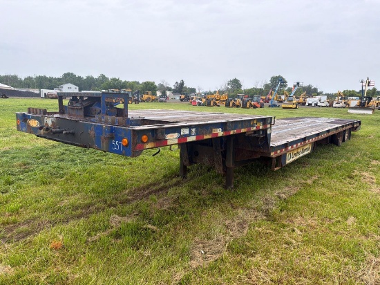 2018 LEDWELL LW48HTHT2-48-IB EQUIPMENT TRAILER VN:1L9GA72AXJL033110 equipped with 40 ton capacity,