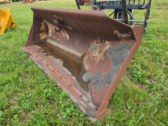 JRB 418 SIDE DUMP BUCKET RUBBER TIRED LOADER ATTACHMENT for Komatsu WA320.
