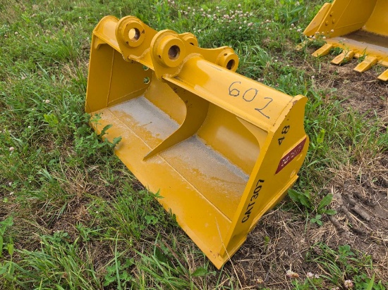 NEW TERAN 48IN. CLEAN UP BUCKET EXCAVATOR BUCKET for CAT 307.