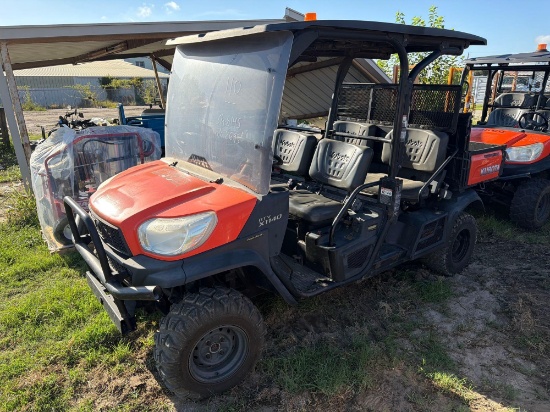 2019 KUBOTA RTV-X1140 UTILITY VEHICLE SN:26145 4x4, powered by Kubota diesel engine, equipped with