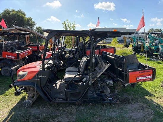 KUBOTA X1140 UTILITY VEHICLE SN:26141 Parts unit. Sells bill of sale only, no title