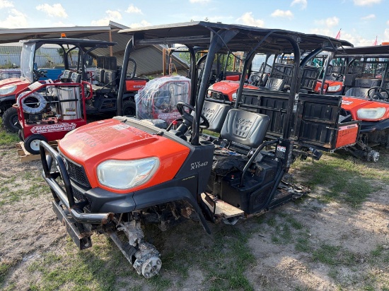 KUBOTA X1140 UTILITY VEHICLE SN:28822 Parts unit. Sells bill of sale only, no title