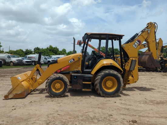 2022 CAT 416 TRACTOR LOADER BACKHOE SN:H8P00837 4x4, powered by Cat diesel engine, equipped with