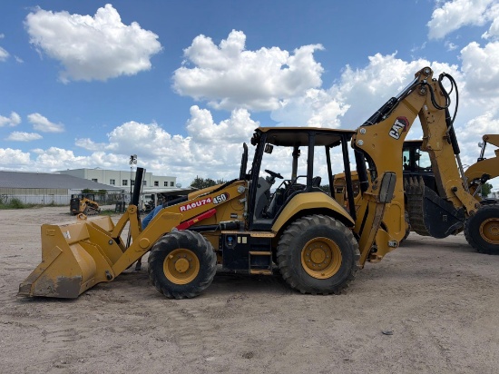 2022 CAT 450-07 TRACTOR LOADER BACKHOE SN:DYN00340 4x4, powered by Cat diesel engine, equipped with