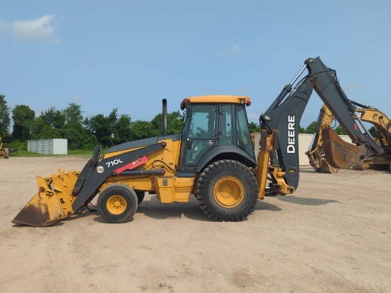 2019 JOHN DEERE 710L TRACTOR LOADER BACKHOE SN:356520 powered by John Deere diesel engine, equipped