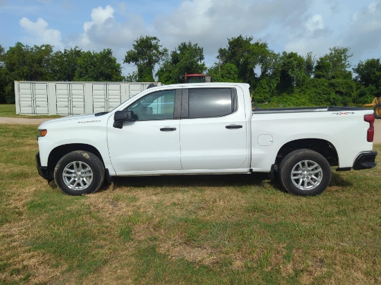 2020 CHEVY 1500 PICKUP TRUCK VN:3GCUYAEF3LG134398 powered by gas engine, equipped with automatic