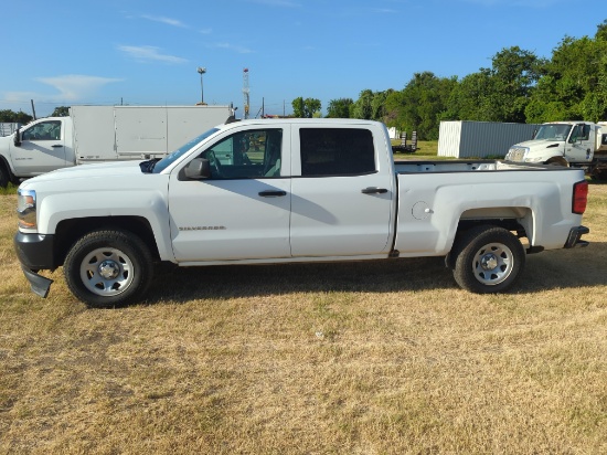 2017 CHEVY 1500 PICKUP TRUCK VN:1GCPCNECXHF120418 powered by gas engine, equipped with automatic