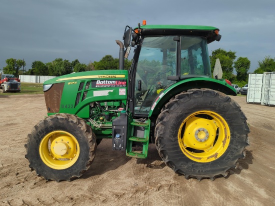 2020 JOHN DEERE 6105E AGRICULTURAL TRACTOR SN:EKL0012191 MFWD, powered by John Deere diesel engine,