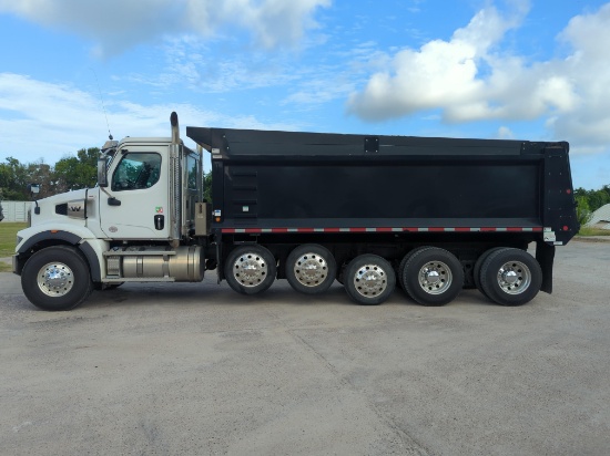 2024 WESTERN STAR 4700 DUMP TRUCK VN:5KKHBPDV6RLVB0757 powered by Detroit DD13 diesel engine, 505hp,