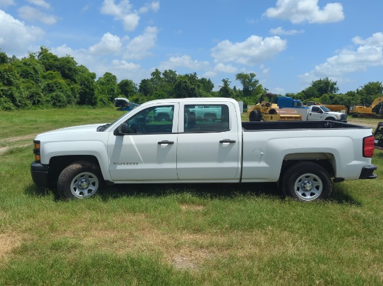 2014 CHEVY 1500 SILVERADO PICKUP TRUCK VN:540220 powered by gas engine, equipped with automatic