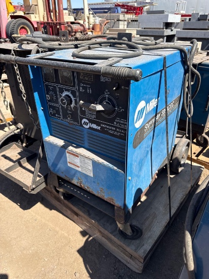 MILLER SHOPMASTER 300 AC/DC CC/CV ARC WELDING POWER SOURCE, WHEEL KIT WELDER
