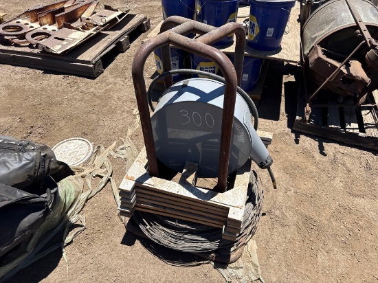 REELCRAFT HOSE REEL & MISC. WIRE SUPPORT EQUIPMENT
