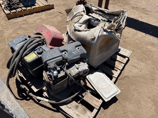 PALLET OF (3) USED KOHLER GAS MOTORS - PARTS SUPPORT EQUIPMENT