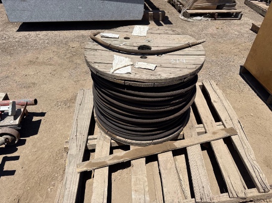 ROLL OF 3/4IN. WIRE ROPE CABLE SUPPORT EQUIPMENT