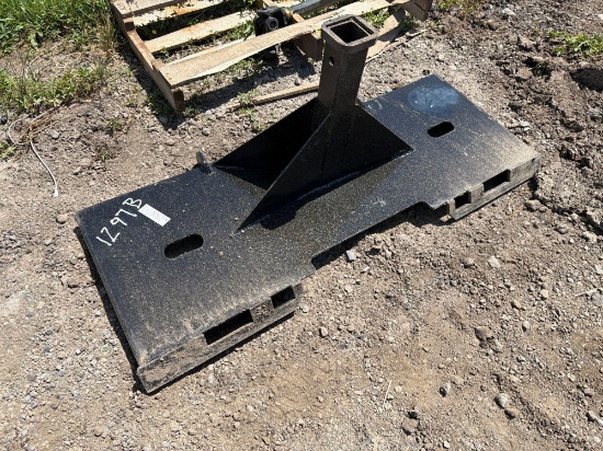 NEW 2IN. RECEIVER TRAILER MOVER SKID STEER ATTACHMENT