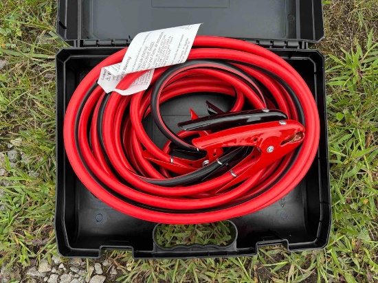 NEW 25FT., 800AMP EXTRA HD BOOSTER CABLE NEW SUPPORT EQUIPMENT