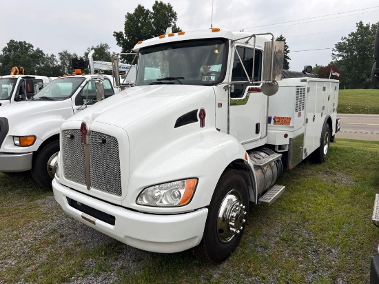 2019 KENWORTH T370 SERVICE TRUCK VN:243419 powered by Paccar PX-7 300 diesel engine, equipped with