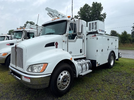 2020 KENWORTH T270 SERVICE TRUCK VN:401709 powered by Paccar PX-7 325 diesel engine, 330hp, equipped