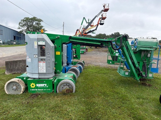 GENIE Z-30/20N ELECTRIC BOOM LIFT SN:Z30N16F-17368 electric powered, equipped with 30ft. Platform