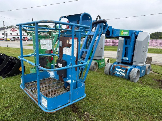 GENIE Z-30/20N ELECTRIC BOOM LIFT SN:Z30N16F-17719 electric powered, equipped with 30ft. Platform