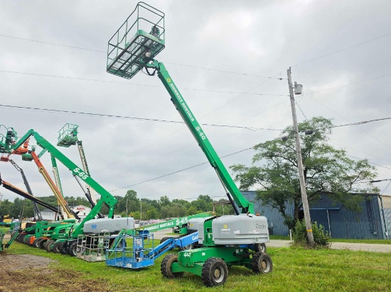 GENIE S-40 BOOM LIFT SN:S4016H-22258 4x4, powered by diesel engine, equipped with 40ft. Platform