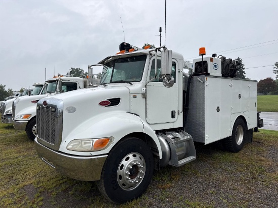 2009 PETERBILT PB335 SERVICE TRUCK VN:778939 powered by Paccar PX-8 diesel engine, equipped with