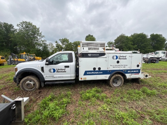 2019 FORD F550 SERVICE TRUCK VN:A04224 4x4, powered by 6.7L Power Stroke diesel engine, equipped