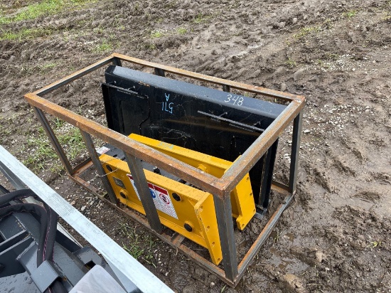 New Agt Sshh680 Hydraulic Hammer Skid Steer Attachment