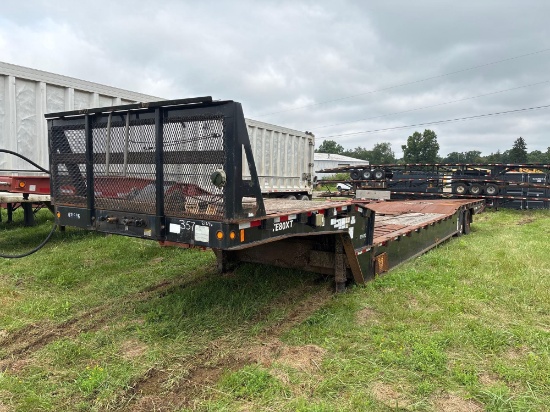 2015 TRAIL-EZE TE80XT EQUIPMENT TRAILER VN:1DAHLD721FC021696 equipped with 38ft. X 102in. Main deck,