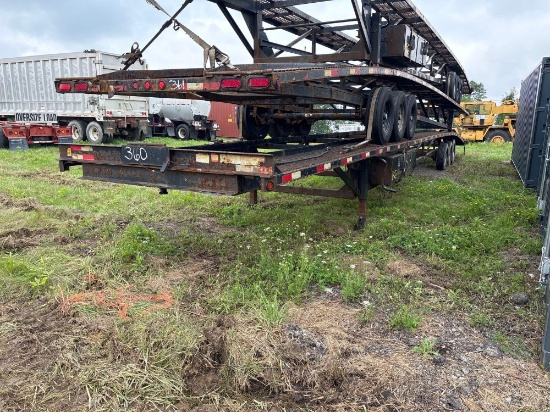 2021 KAUFMAN LOW PRO 3 CAR HAULER equipped with 50ft. Long deck, 12,000lb GVWR, electric brakes,