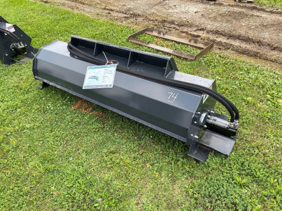 New Wolverine Tl-12-72w 72in. Tiller Skid Steer Attachment