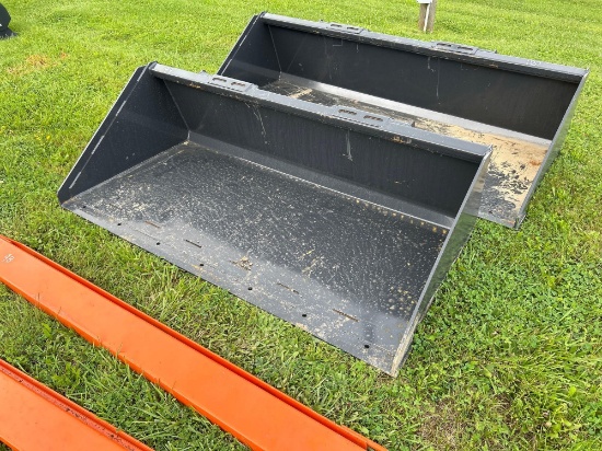 New Wolverine Tdb-11-72w Track Duty Bucket Skid Steer Attachment