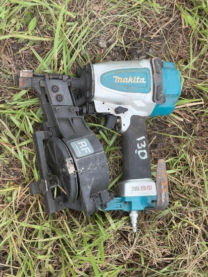 NEW MAKITA 1 3/4" ROOFING COIL PNEUMATIC NAILER-AN454-1 YR FACTORY WARRANTY-RECON NEW SUPPORT