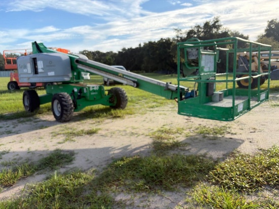GENIE S40 BOOM LIFT SN:S4016H-22239 4x4, powered by diesel engine, equipped with 40ft. Platform