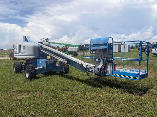GENIE S40 BOOM LIFT SN:S4014-19221 4x4, powered by diesel engine, equipped with 40ft. Platform