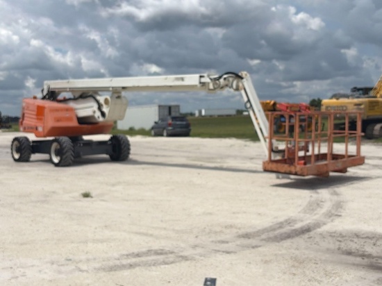 2016 SNORKEL AB85J BOOM LIFT SN:AB85J-04-000050 4x4, powered by diesel engine, equipped with 85ft.