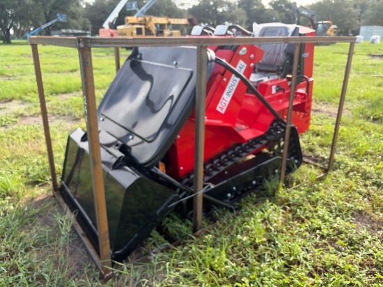 NEW AGT SDA-140T MINI TRACK LOADER powered by gas engine, 15hp, equipped with auxiliary hydraulics,
